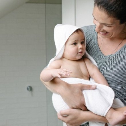 little bamboo hooded towel