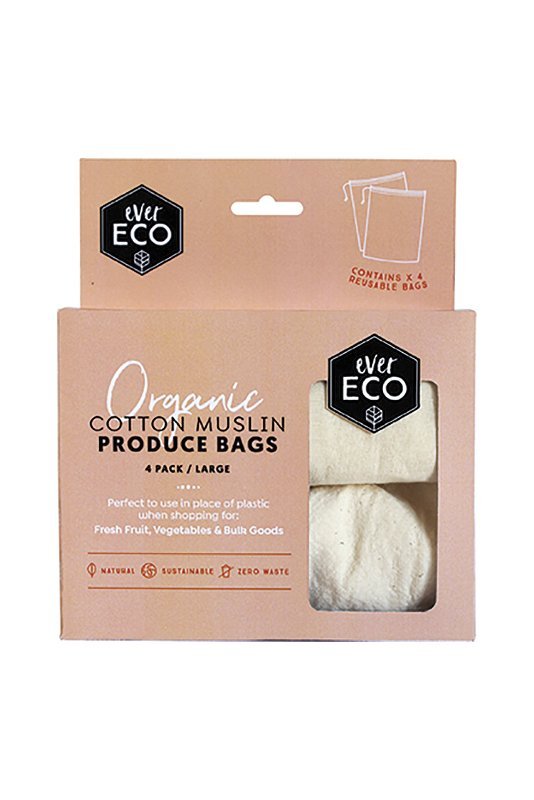 Ever Eco Cotton muslin bags