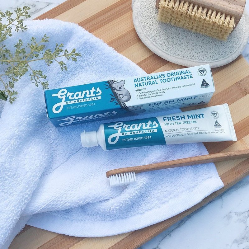 Grants Toothpaste Fresh Mint Northcote Natural Therapies